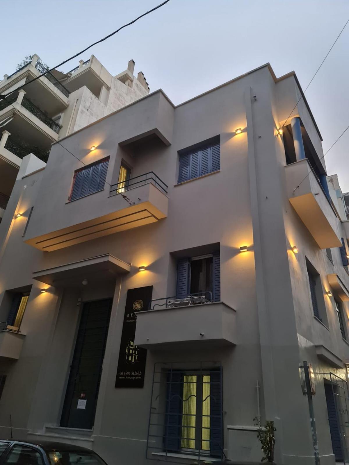 Bentzi...Boutique Apartment 1, Classic Double With Kitchenette, 2 Guests Aten Exteriör bild